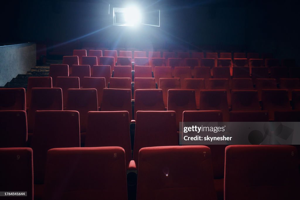 Empty movie theatre!