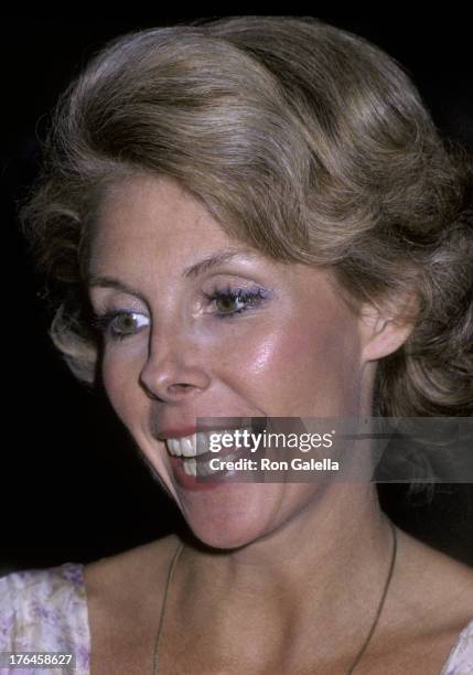 Betsy Von Furstenberg attends "Voice Of The Turtles" Press Conference on November 23, 1981 at La Camilla Restaurant in New York City.