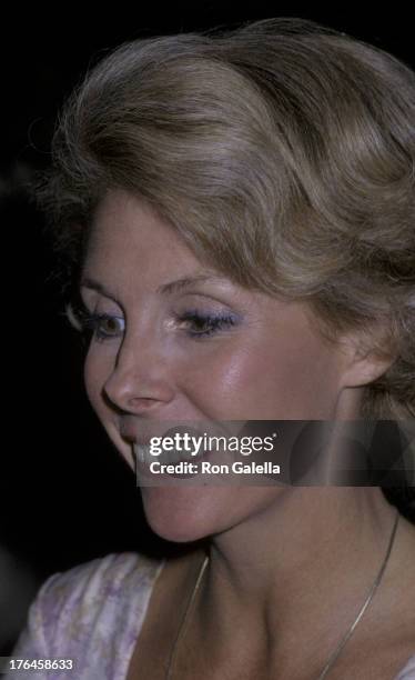 Betsy Von Furstenberg attends "Voice Of The Turtles" Press Conference on November 23, 1981 at La Camilla Restaurant in New York City.