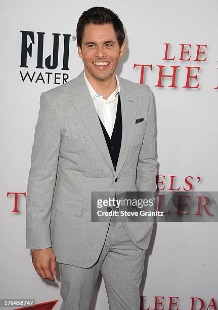 James Marsden arrives at the "Lee Daniels' The Butler" - Los Angeles Premiere at Regal Cinemas L.A. Live on August 12, 2013 in Los Angeles,...