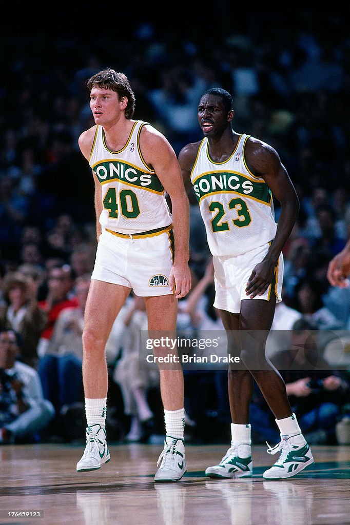 Seattle SuperSonics: Russ Schoene and Olden Polynice