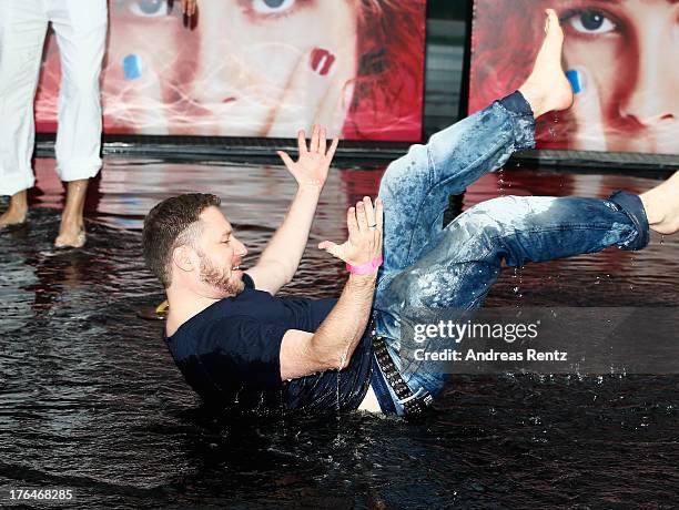 Marco Kreuzpaintner attends 'Feuchtgebiete' Germany Premiere at Sony Centre on August 13, 2013 in Berlin, Germany.