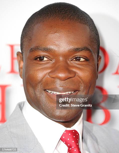 David Oyelowo arrives at the "Lee Daniels' The Butler" - Los Angeles Premiere at Regal Cinemas L.A. Live on August 12, 2013 in Los Angeles,...