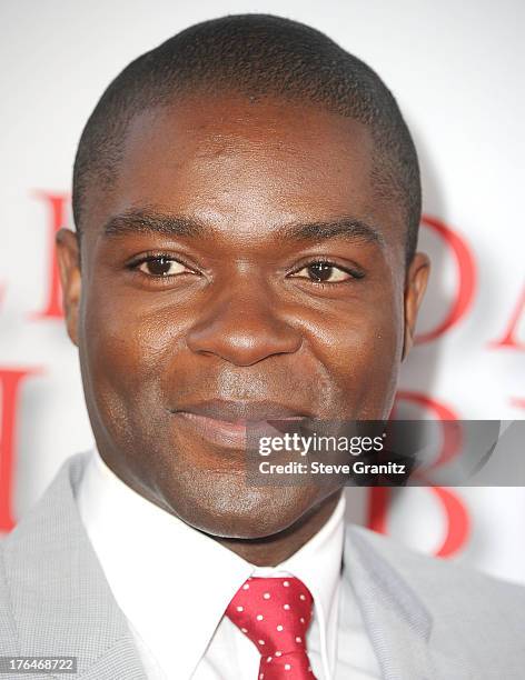 David Oyelowo arrives at the "Lee Daniels' The Butler" - Los Angeles Premiere at Regal Cinemas L.A. Live on August 12, 2013 in Los Angeles,...