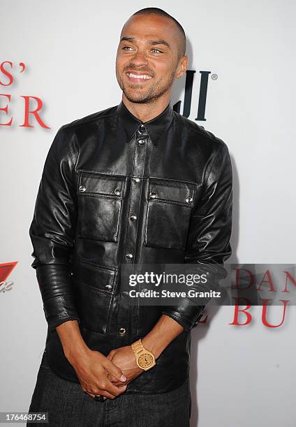 Jesse Williams arrives at the "Lee Daniels' The Butler" - Los Angeles Premiere at Regal Cinemas L.A. Live on August 12, 2013 in Los Angeles,...