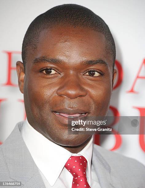 David Oyelowo arrives at the "Lee Daniels' The Butler" - Los Angeles Premiere at Regal Cinemas L.A. Live on August 12, 2013 in Los Angeles,...