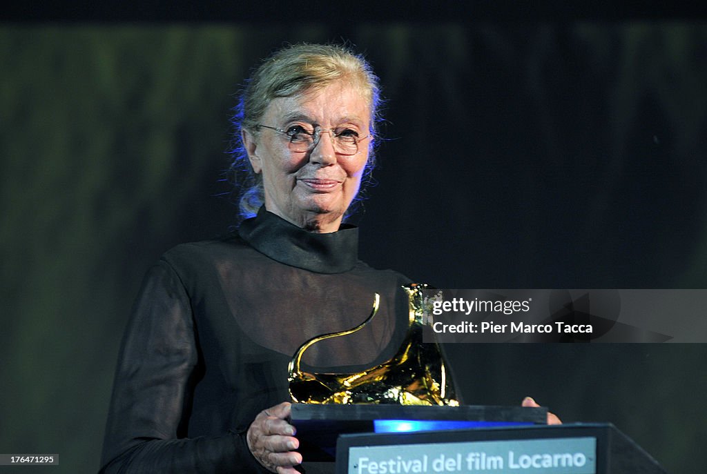 Margaret Menegoz Receives Premio Raimondo Rezzonico - 66th Locarno Film Festival