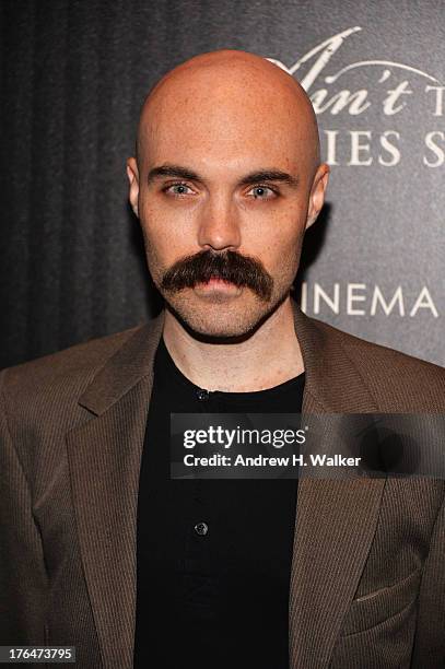 Director David Lowery attends the Downtown Calvin Klein with The Cinema Society screening of IFC Films' "Ain't Them Bodies Saints" at the Museum of...