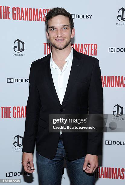 Evan Jonigkeit attends "The Grandmaster" New York Screening at Regal E-Walk Stadium 13 on August 13, 2013 in New York City.