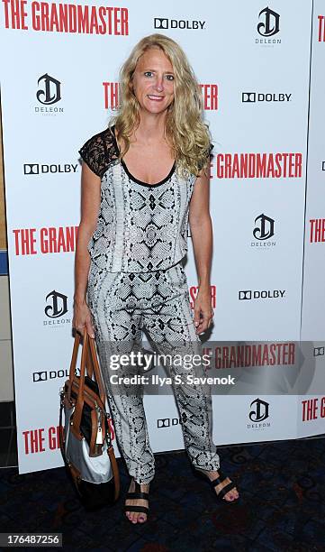 Designer Nanette Lepore attends "The Grandmaster" New York Screening at Regal E-Walk Stadium 13 on August 13, 2013 in New York City.