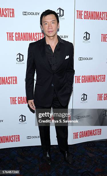 Actor Chin Han attends "The Grandmaster" New York Screening at Regal E-Walk Stadium 13 on August 13, 2013 in New York City.