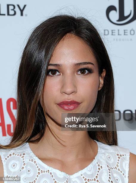 Actress Kelsey Chow attends "The Grandmaster" New York Screening at Regal E-Walk Stadium 13 on August 13, 2013 in New York City.