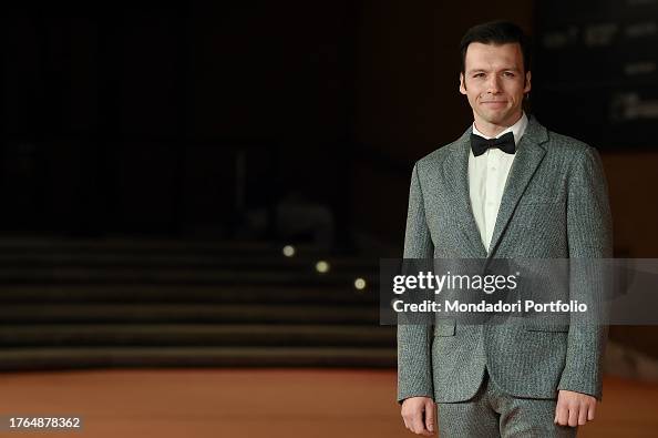 Joebert Actor Italian actor Marlon Joubert at Rome Film Fest 2023. Suburraeterna ...