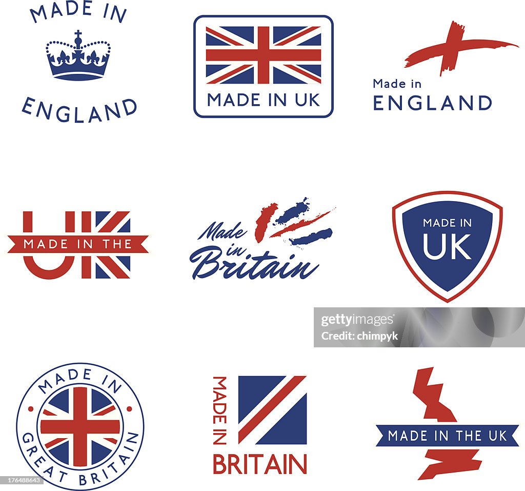 Made in the UK Labels