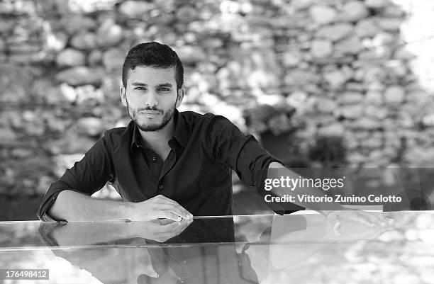 Actor Mehdi Dehbi poses for a portrait during the 66th Locarno Film Festival on August 14, 2013 in Locarno, Switzerland.