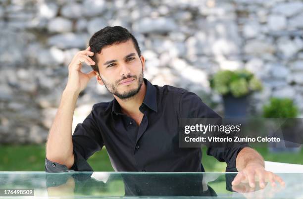 Actor Mehdi Dehbi poses for a portrait during the 66th Locarno Film Festival on August 14, 2013 in Locarno, Switzerland.