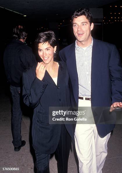 Actress Jami Gertz and husband Tony Ressler attend a performance of ...