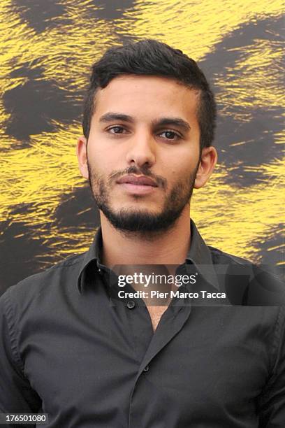 Actor Mehdi Dehbi attends 'Mary Queen of Scots' photocall during the 66th Locarno Film Festival on August 14, 2013 in Locarno, Switzerland.