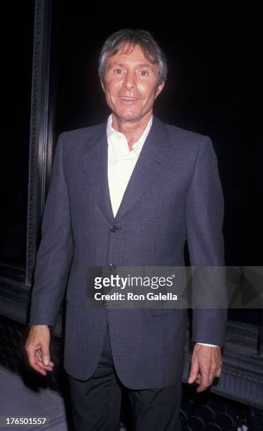 Francis Veber attends the screening of "The Closet" on June 19, 2001 at Loew's State Theater in New York City.