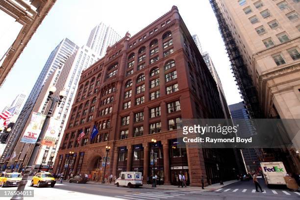 The Rookery Building, in Chicago, Illinois on JULY 19, 2013.