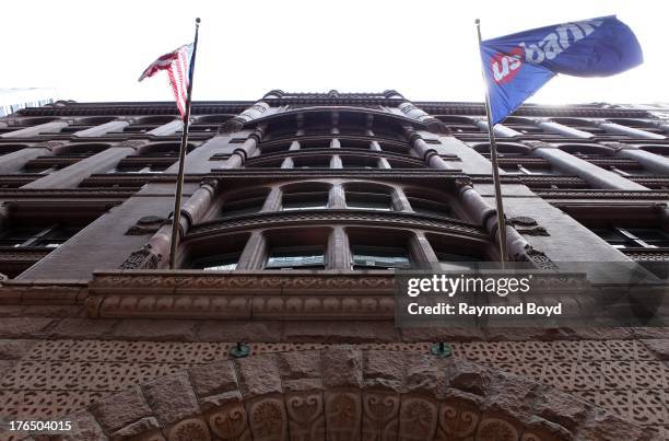 The Rookery Building, in Chicago, Illinois on JULY 19, 2013.