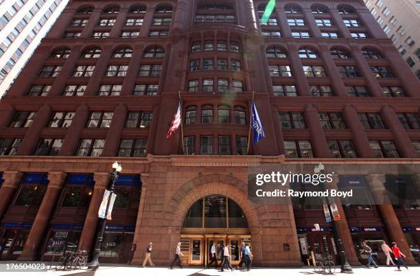 The Rookery Building, in Chicago, Illinois on JULY 19, 2013.