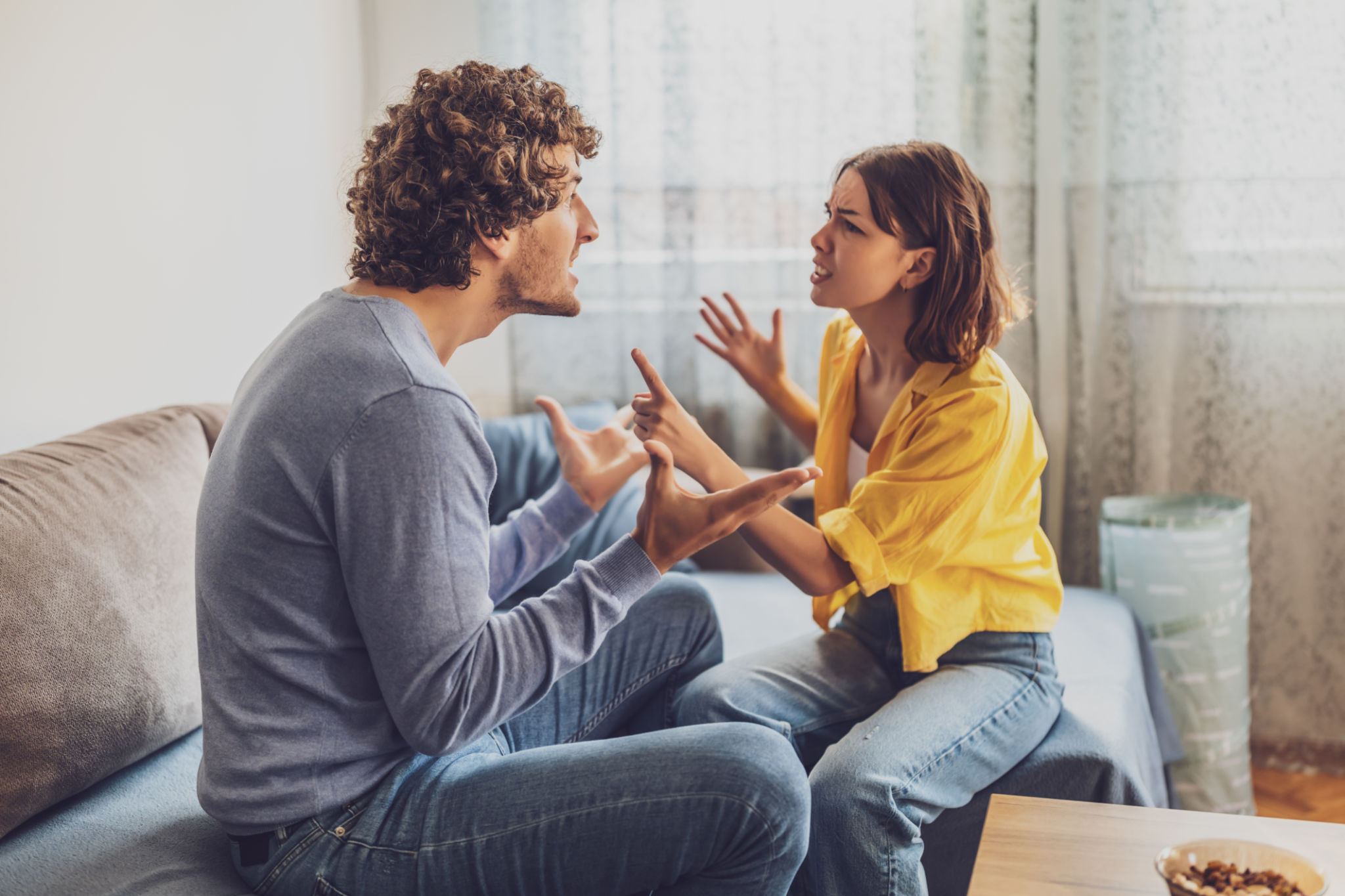 couple arguing