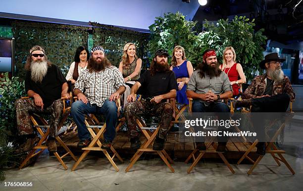 Phil Robertson, Jessica Robertson, Willie Robertson, Korie Robertson, Jase Robertson, Missy Robertson, Jep Robertson, Kay Robertson and Si Robertson...