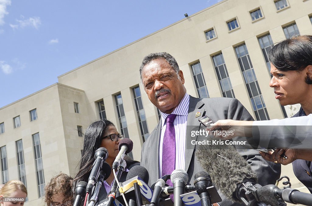 Jessie Jackson Jr, Wife Sentenced In Federal Court In DC