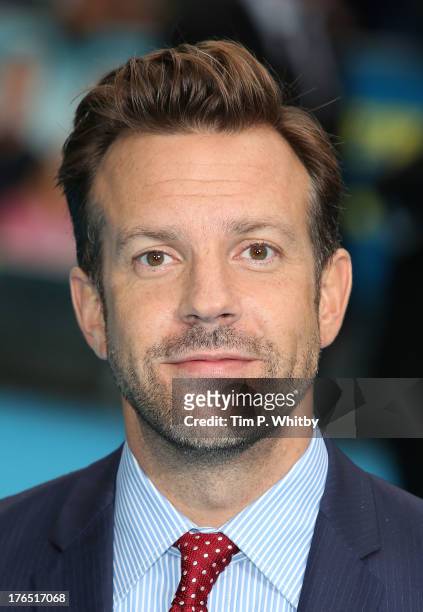 Jason Sudeikis attends the European premiere of 'We're The Millers' at Odeon West End on August 14, 2013 in London, England.