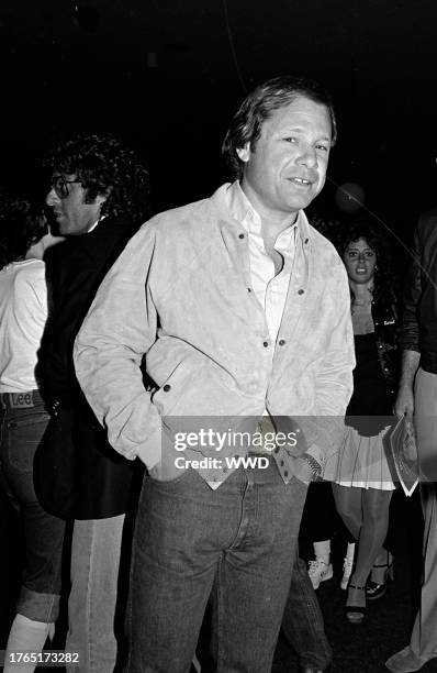 Mike Ovitz attends a party at the Brunswick Hollywood Legion Lanes in Hollywood, California, on June 7, 1982.