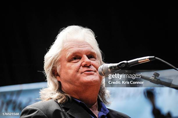 Ricky Skaggs promotes the new book "Kentucky Traveler: My Life in Music" and performs at Rosborough Cultural Arts and Wellness on August 14, 2013 in...