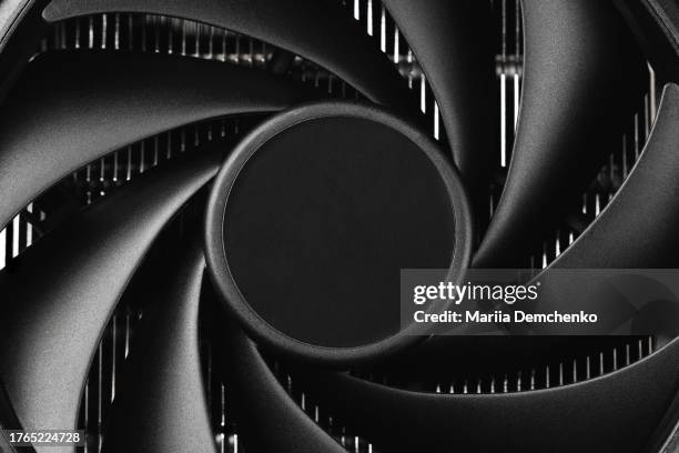 cpu cooler closeup - industrial fan stock pictures, royalty-free photos & images