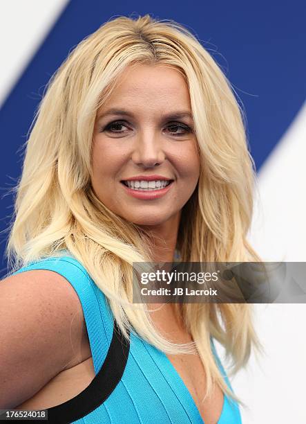 Britney Spears attends the 'Smurfs 2' Los Angeles premiere held at Regency Village Theatre on July 28, 2013 in Westwood, California.