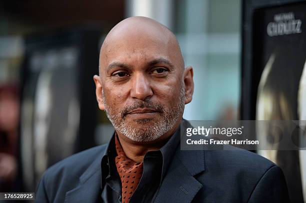 Director Suri Krishnamma arrives at the Premiere Of "Dark Tourist" at ArcLight Hollywood on August 14, 2013 in Hollywood, California.