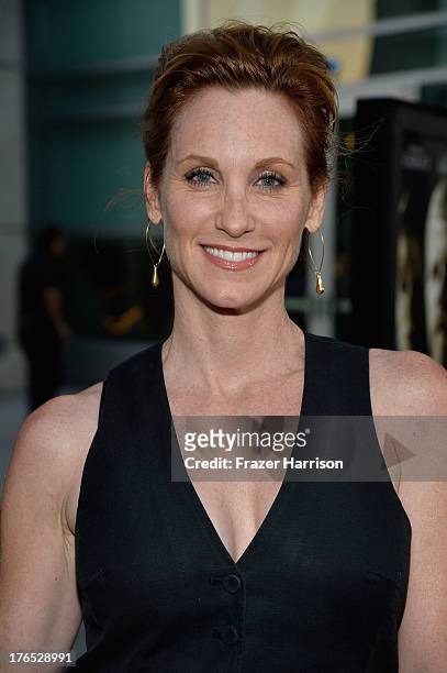Actress Judith Hoag arrives at the Premiere Of "Dark Tourist" at ArcLight Hollywood on August 14, 2013 in Hollywood, California.
