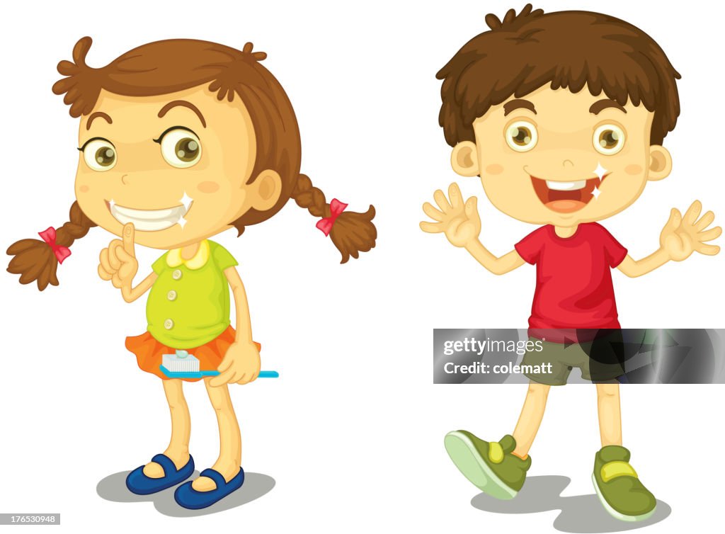Pulire i denti