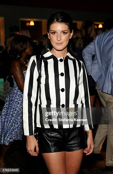 Actress Shenae Grimes attends the InStyle Summer Soiree held Poolside at the Mondrian hotel on August 14, 2013 in West Hollywood, California.