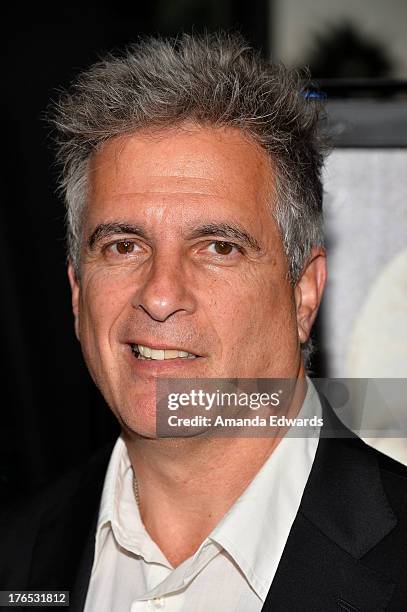 Producer Rick Matros arrives at the premiere of "Dark Tourist" at ArcLight Hollywood on August 14, 2013 in Hollywood, California.