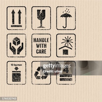 Packaging signs Packaging signs