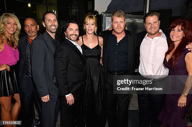 Actress Suzanne Quast, director Suri Krishnamma, producer Adam Targum, screenwriter Frank John Hughes, actress Melanie Griffith, Michael Cudlitz,...