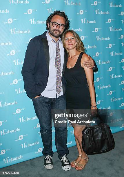 Producer Eli Gonda attends the premiere of "Husbands" at The Paley Center for Media on August 14, 2013 in Beverly Hills, California.