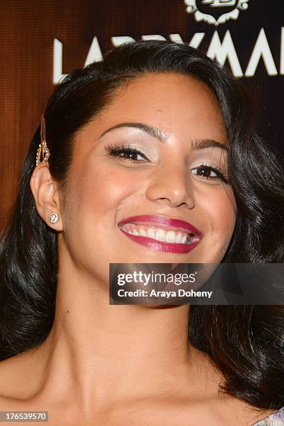 Monica Chinchilla attends "Larrymania" Season 2 Premiere Launch Party at SupperClub Los Angeles on August 14, 2013 in Los Angeles, California.