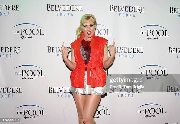 Meital Dohan performs at The Pool After Dark at Harrah's Resort on Wednesday August 14, 2013 in Atlantic City, New Jersey.