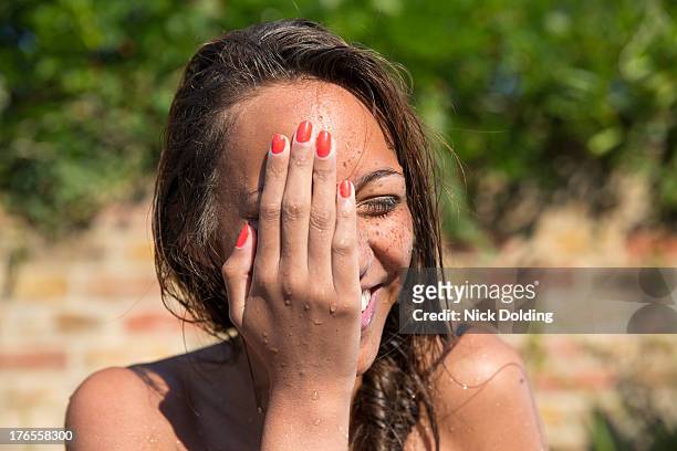pool party 27 - awkward stock pictures, royalty-free photos & images