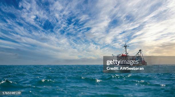 lobster fishing boat - fishing boat stock pictures, royalty-free photos & images