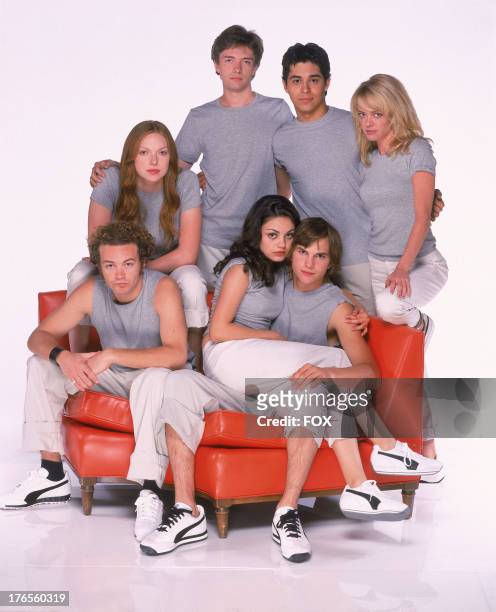 Topher Grace as Eric, Wilmer Valderrama as Fez, Lisa Robin Kelly as Laurie, Ashton Kutcher as Kelso, Mila Kunis as Jackie, Danny Masterson as Hyde...