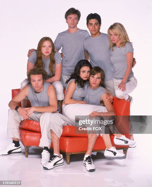 Topher Grace as Eric, Wilmer Valderrama as Fez, Lisa Robin Kelly as Laurie, Ashton Kutcher as Kelso, Mila Kunis as Jackie, Danny Masterson as Hyde...