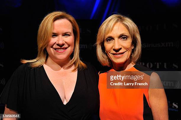 News Chief Foreign Affairs correspondent Andrea Mitchell sits down with SiriusXM P.O.T.U.S. Host Julie Mason for an interview on the "SiriusXM...
