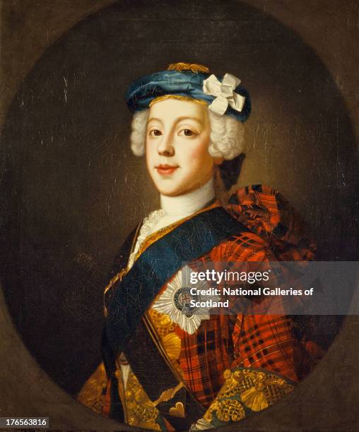 Eldest son of Prince James Francis Edward Stuart, by William Mosman, 1750. Oil on canvas. .